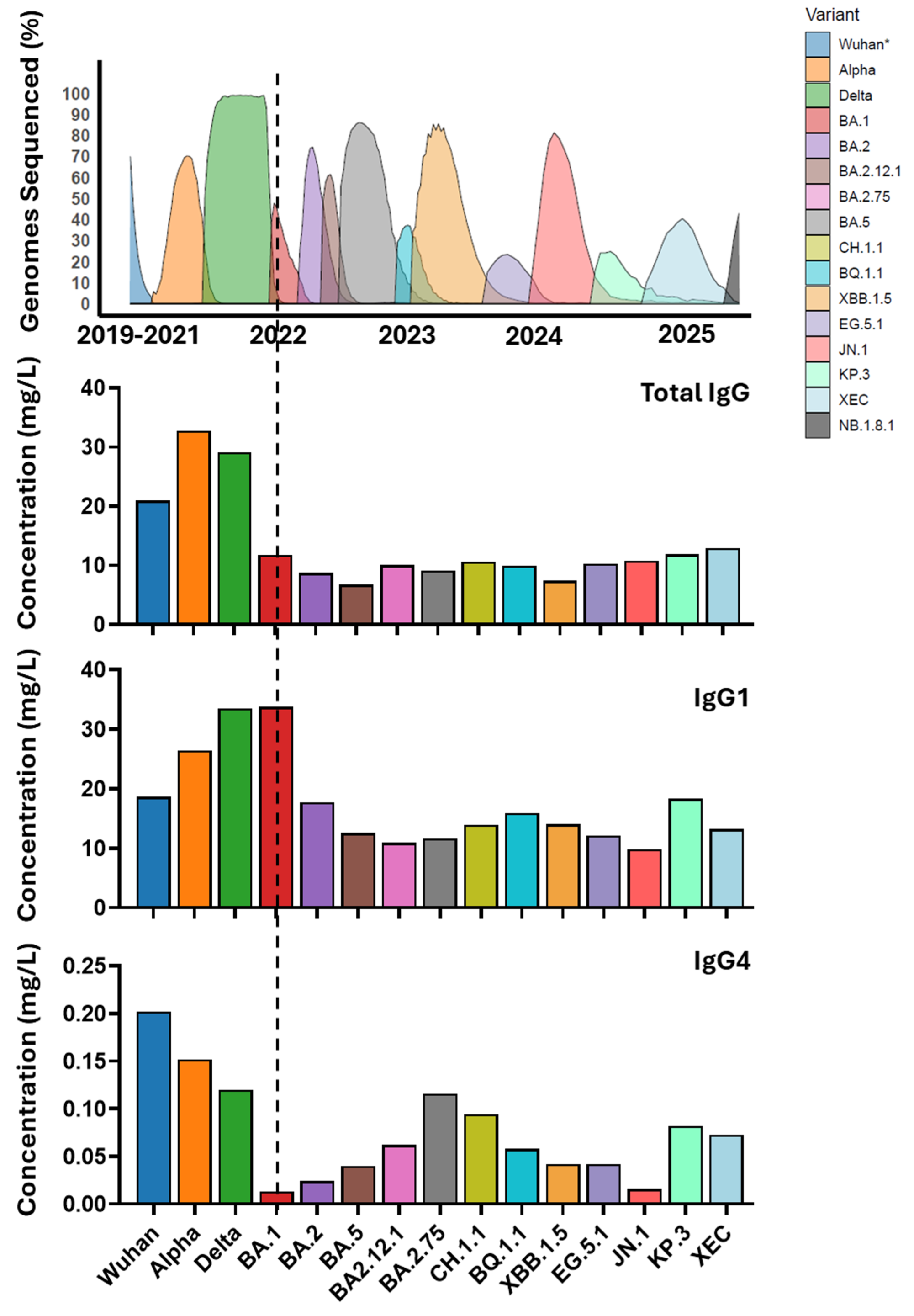 IgX test case study chart